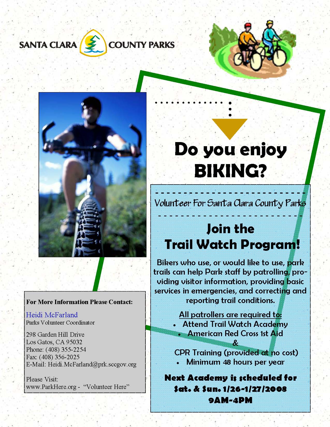 Trail Watch Bike Flyer